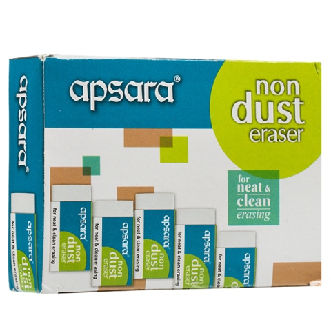 Apsara NON Dust Eraser SET OF 20 