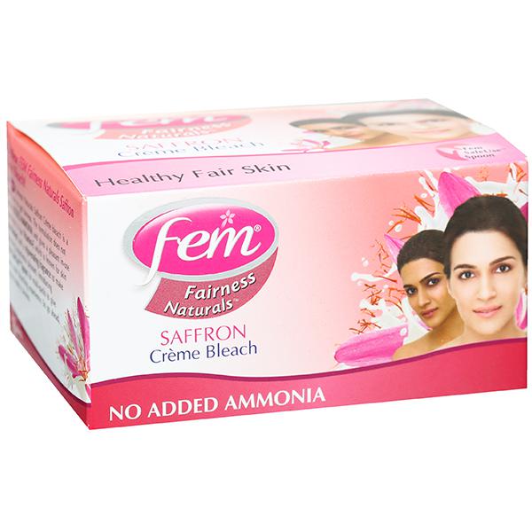 fem saffron bleach cream bleech 30mrp