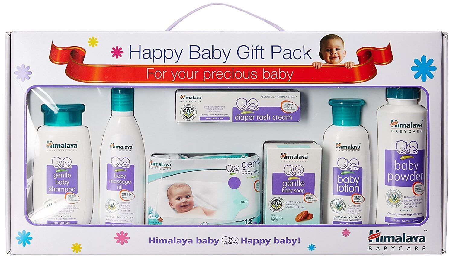 Himalaya Happy Baby Gift Pack, 7 Gift Items Price, Uses, Side Effects,  Composition - Apollo Pharmacy