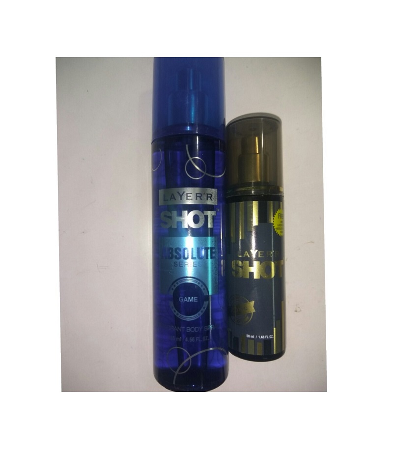 Layer'r Shot Absolute Series Craze With Free 50ml Iconic Body Spray  