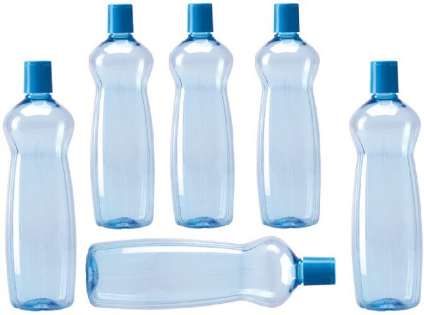 milton pet water bottle 1 lt 6 pc set