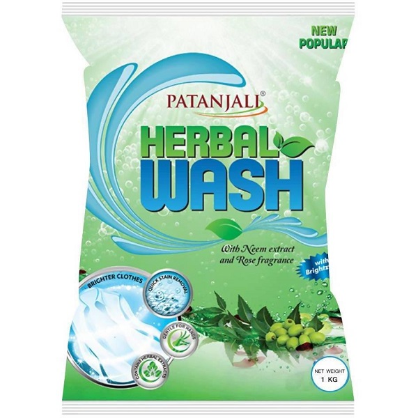 Patanjali Herbal Wash Detergent Powder 1KG  