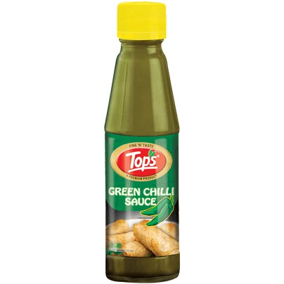 Tops Green Chilli Sauce  